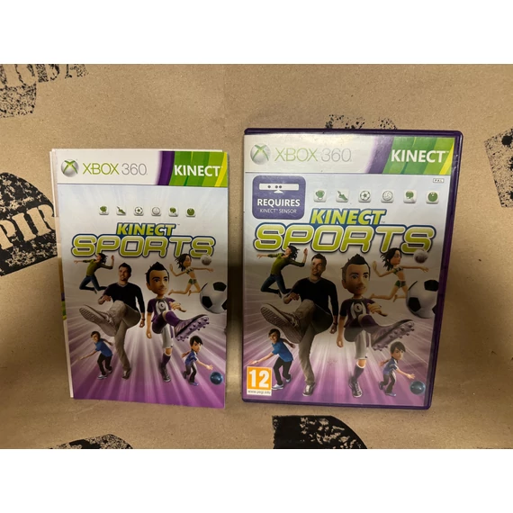 Kinect Sports Xbox360(Borító,kézikönyv,Tok)