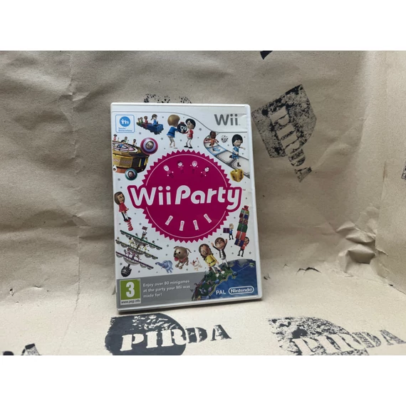 Wii party (borító, tok)