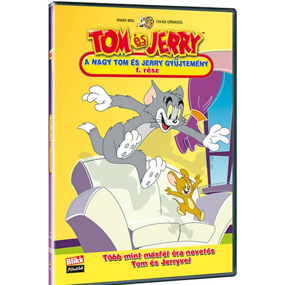 A nagy Tom és Jerry gyűjtemény 1. rész - DVD