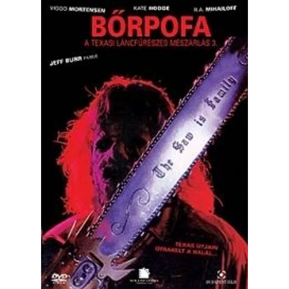 Bőrpofa - A texasi láncfűrészes mészárlás folytatódik III. (DVD)