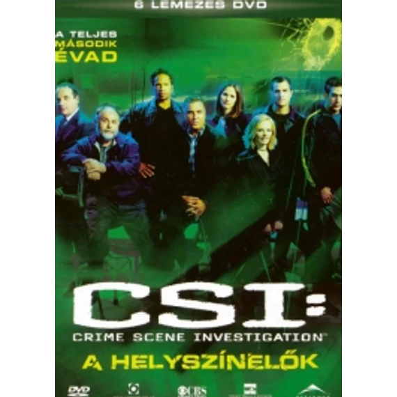 CSI: A helyszínelők DVD 2. évad - 6 lemezes díszdobozzal 