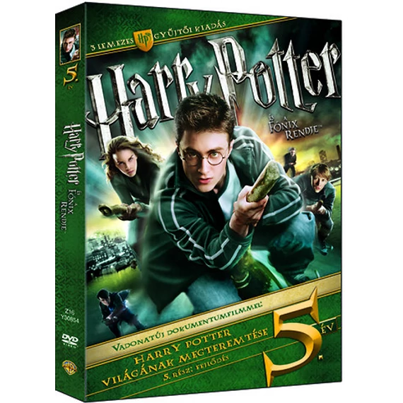 Harry Potter és a Főnix rendje DVD 3 lemezes gyűjtői kiadás