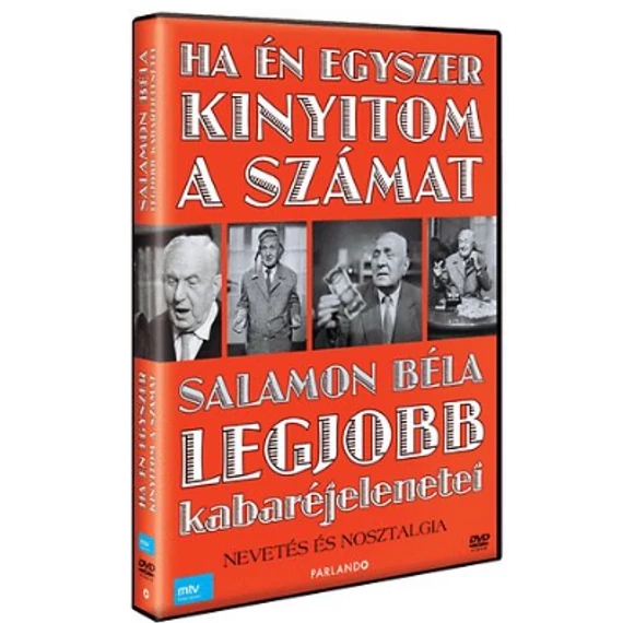 Ha én egyszer kinyitom a számat - Salamon Béla legjobb kabaréjelenetei DVD