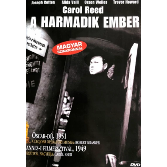 A harmadik ember DVD