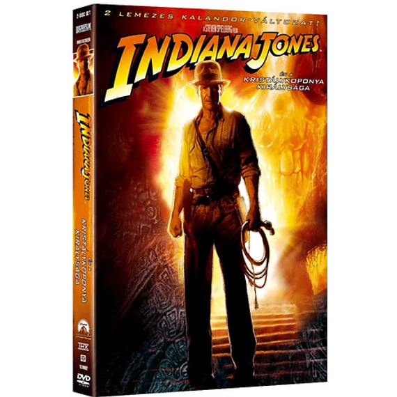 Indiana Jones és a kristálykoponya királysága DVD Díszborítóval_2 lemezes