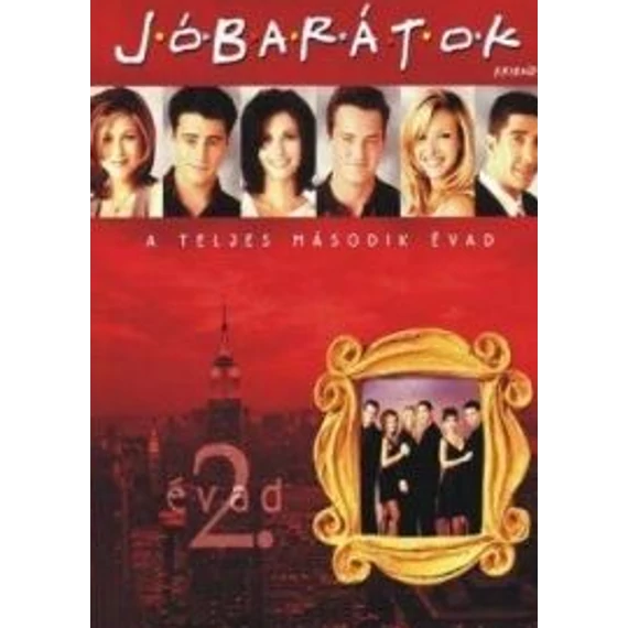 Jóbarátok DVD 2 évad - díszdobozos Bontatlan