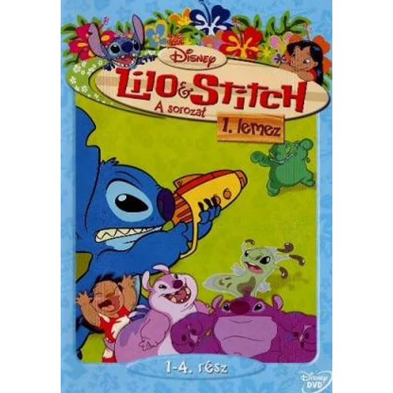 Lilo és Stitch A sorozat 1-4 rész DVD