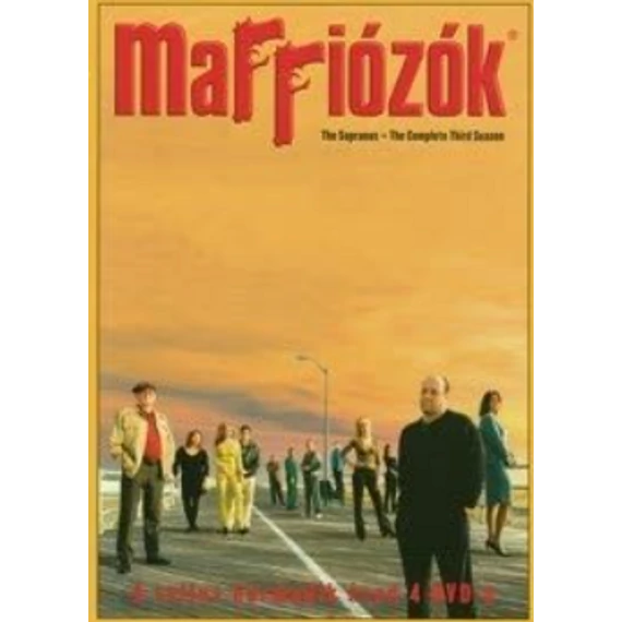 Maffiozók DVD - 4 lemezes díszborítóval