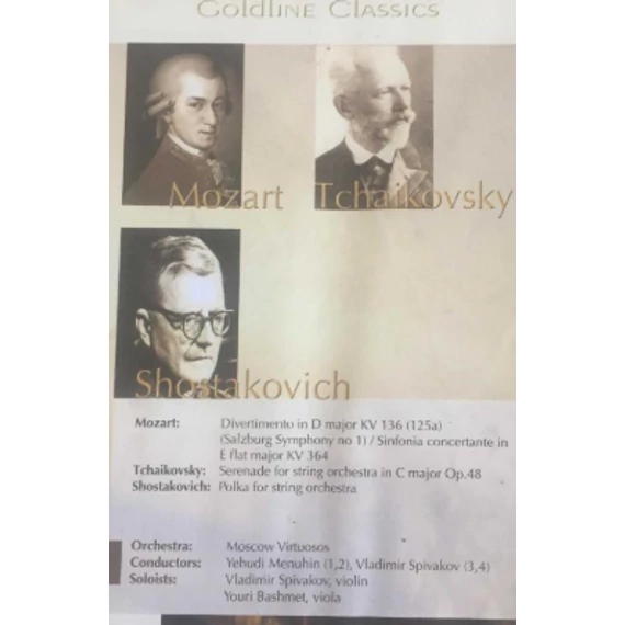 Mozart - Tchaikovsky - Shostakovich Goldline Classics / DVD