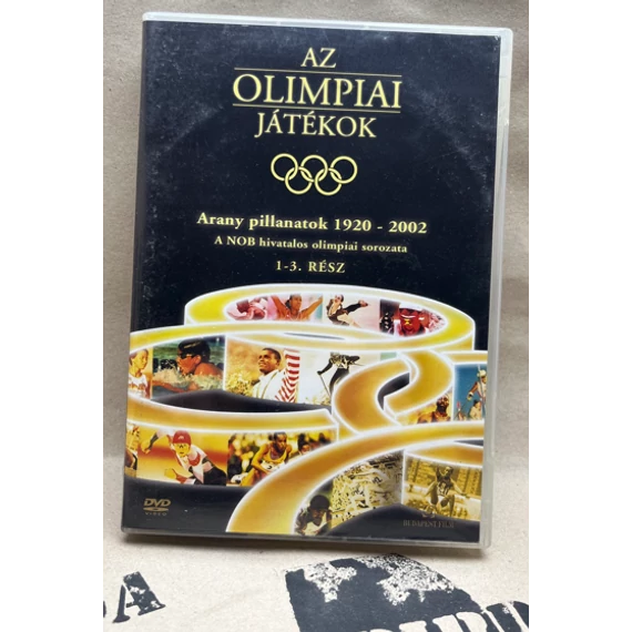 Az olimpiai játékok - Arany pillanatok 1920-2002 1-3 rész DVD