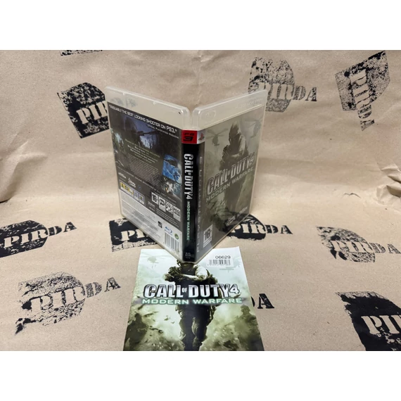 Call of Duty Modern Warfare 4 PS3(Borító, Tok, Kézikönyv)
