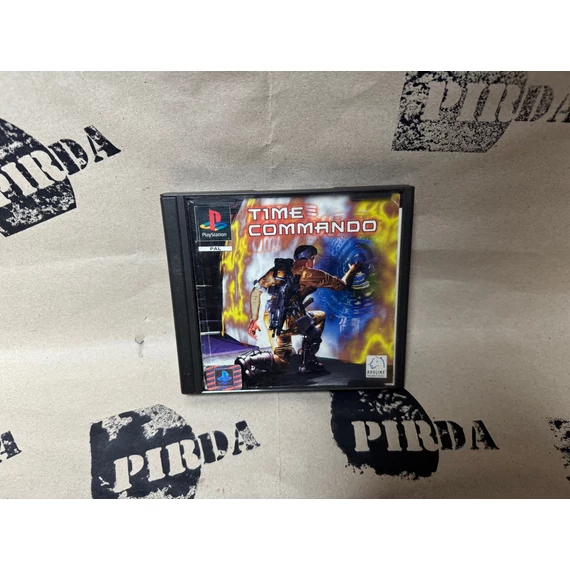 Time Commando PS1(Borító,Tok, Kézikönyv)