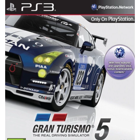 Gran Turismo 5 PS3 Academy Edition - CSAK LEMEZ