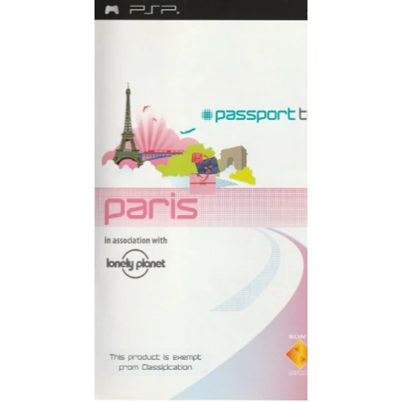 Passport to... Paris PSP (Holland Borító)