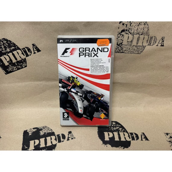 F1 Grand Prix PSP (Tok, Borító, Kézikönyv)