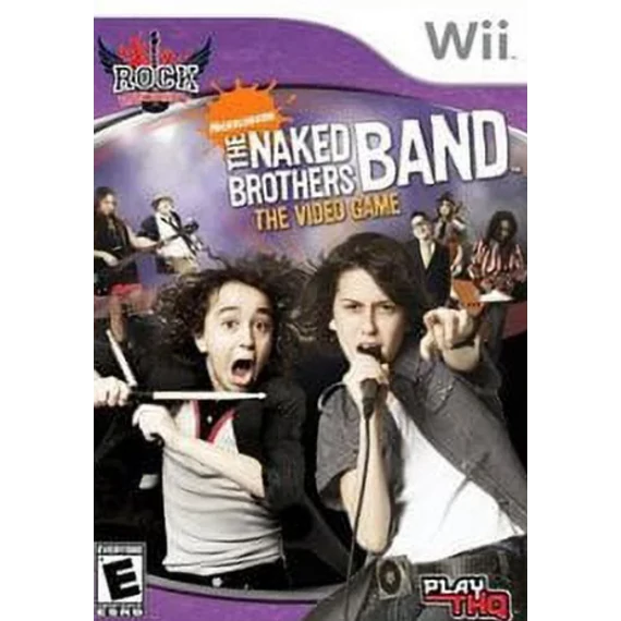 Rock University Presents: The Naked Brothers Band - Wii (holland borító)