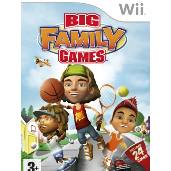 Big Family Games Wii (Holland, Francia borító)