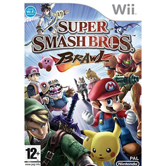 Super Smash Bros - Brawl Wii (francia borító)