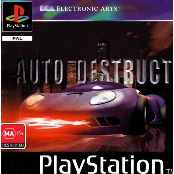 Auto Destruct PS1 (holland, olasz borító)