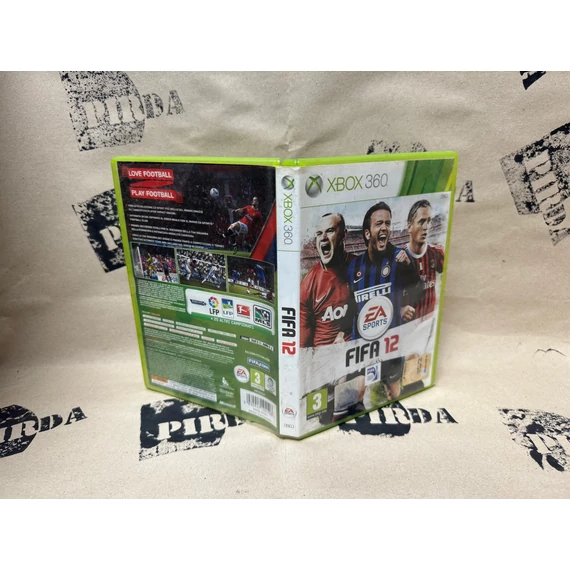 Fifa 12 Xbox360 (Borító,Tok).