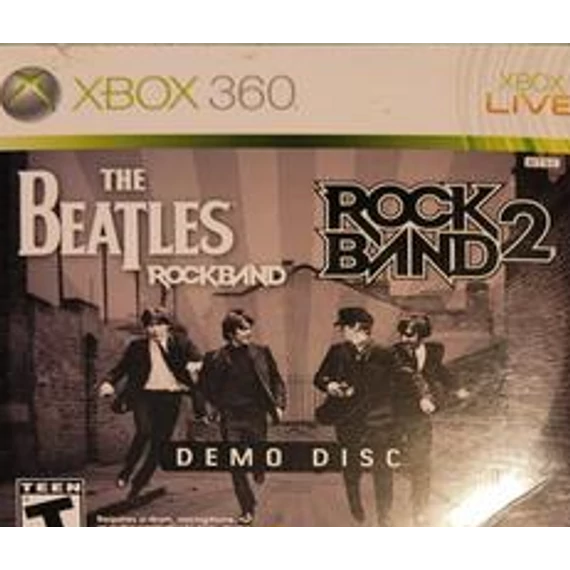 The Beatles Rock Band 2 XBOX 360 - DEMO DISC